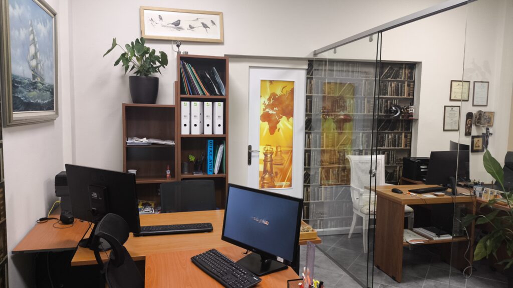 Εσωτερικός χώρος Γραφείου Λογιστικές Υπηρεσίες Αθήνα Πλατής & Συνεργάτες